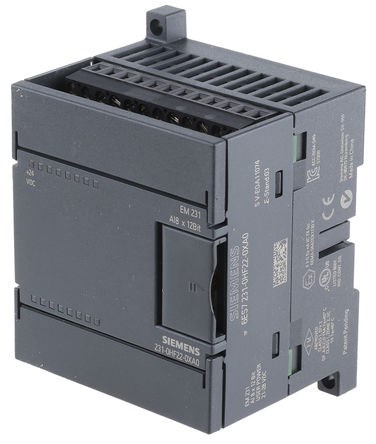 Siemens Analog Input/ Output Module EM 231, 8 AI, 0-10V DC