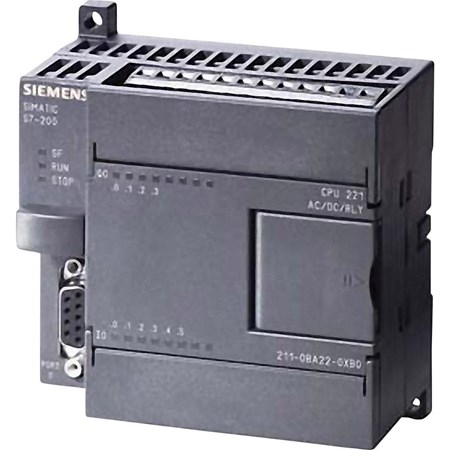 SIEMENS Bộ lập trình CPU 221, 6 DI DC/4 DO RELAY