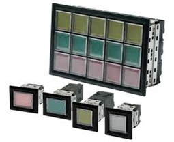 Đèn báo hình chữ nhật CR-40-A0-W