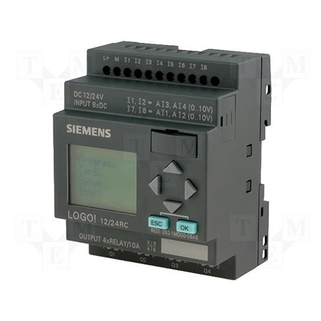SIEMENS LOGO! 8 INPUT/ 4 OUTPUT, LOGO! 12/24RC