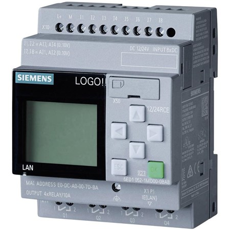 SIEMENS LOGO! 8 INPUT/ 4 OUTPUT, LOGO! 12/24RCEO