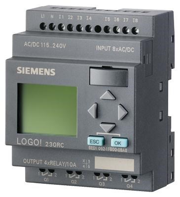 SIEMENS LOGO! 8 INPUT/ 4 OUTPUT,LOGO! 230RC