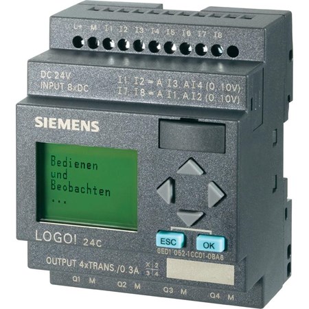 SIEMENS LOGO! 8 INPUT/ 4 OUTPUT, LOGO! 24C