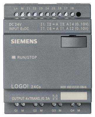 SIEMENS LOGO! 8 INPUT/ 4 OUTPUT, LOGO 24CO