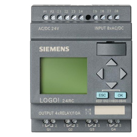 SIEMENS LOGO! 8 INPUT/ 4 OUTPUT, LOGO! 24RC
