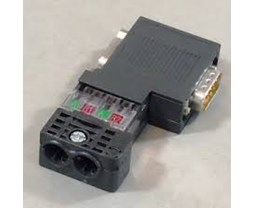 SIEMENS BUS CONNECTOR FOR PROFIBUS UP TO 12 MBIT/S 90 DEGREE ANGLE CABLE OUTLET, IPCD