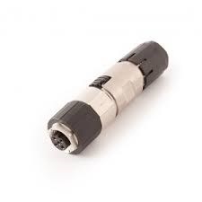 SIEMENS PB FC M12 CABLE CONNECTOR PRO, M12 PLUG CONNECTOR, WITH RUGGED METAL AND FC CONNECTING METHOD,