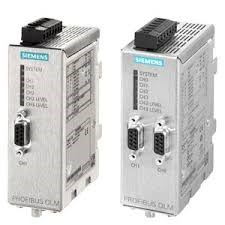 SIEMENS PB OLM/G11-1300V4.0 OPTICAL LINK MODULE W. 1 RS485 AND 1 GLASS-FOCINTERFACE (2 BFOC-SOCKETS),1300NM