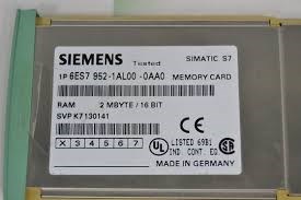 SIEMENS RAM MEMORY CARD FOR S7-400, LONG VERSION, 2 MBYTES: 6ES7952-1AL00-0AA0