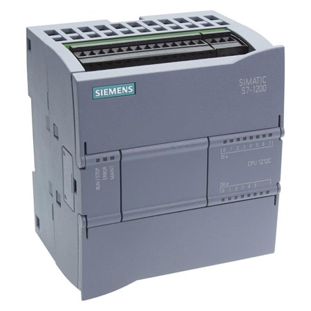 SIEMENS SIMATIC S7-1200, CPU 1212C, DC/DC/DC