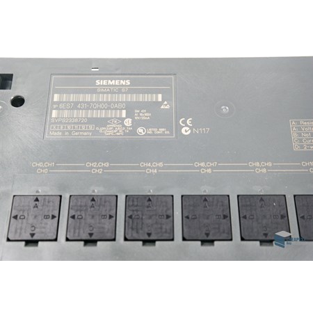 SIMATIC S7-400, SM 431 ANALOG INPUT MODULE OPTIC. ISOLATED, 16 AI: 6ES7431-7QH00-0AB0
